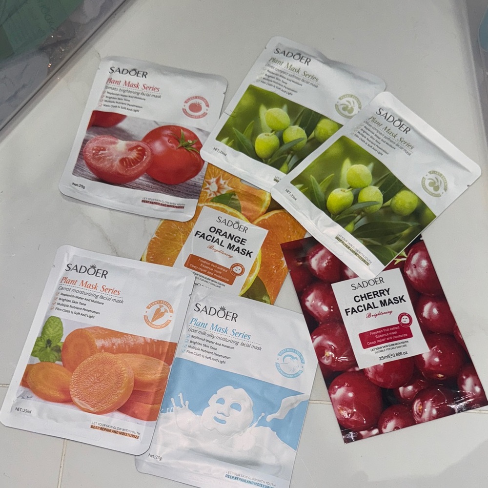 Facial Mask Set - Multicolor